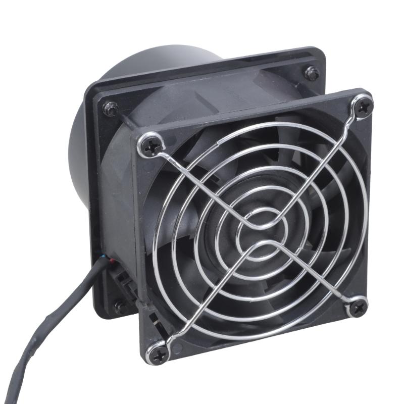81CFM 5700RPM Air Mover Inline Duct Fan Blower Fan Ventilation System Easy Assembly ABS Construction