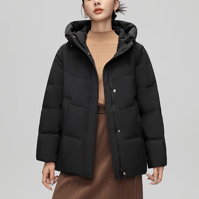 Ya Lu RS Women's Loose Hooded Winter Down Jacket