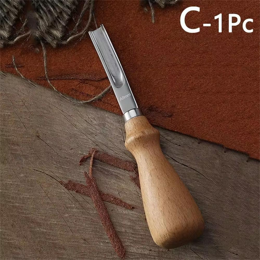 

New DIY Woodworking Leather Craftsmanship with Chamfering, Scraping, and Diagonal Cutting Blades for Cutting Wooden Handle Hand