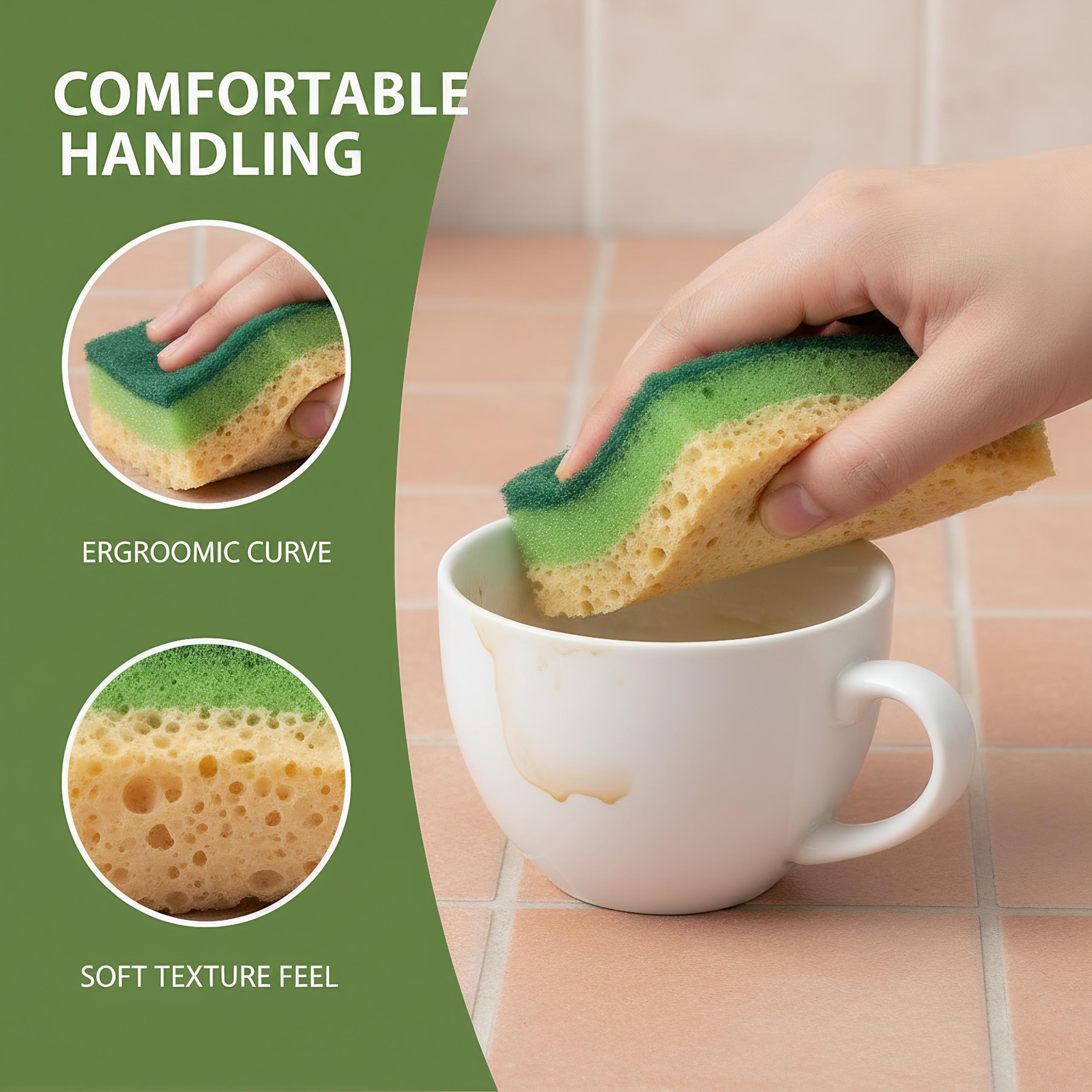 

10 Pcs Magic Sponge Erasers, Heavy Duty Cleaning Sponge for Kitchen Bathroom Sink, Scrub Stain Remover United States