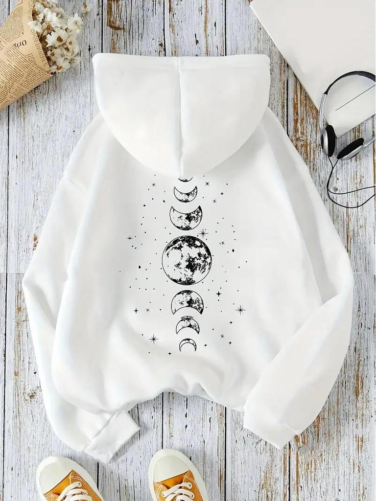 2024 Damen Europäischer & Amerikanischer Bedruckter Rundhals-Pullover