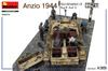 Miniart Scale Anzio 1944 III G Field Repair Big Set Plastic Model Kit MA36072 1/35 Sturmgeschütz Ausf. (Scenery)