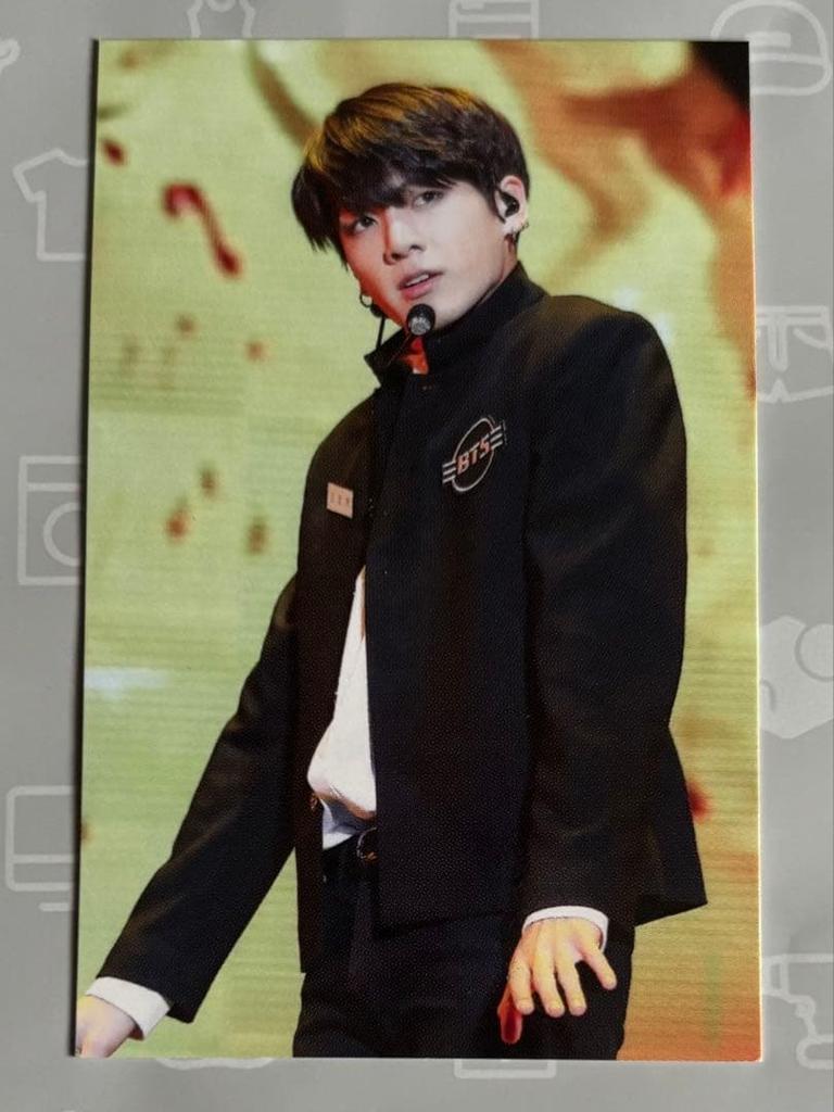 [USED] BTS Trading Card Jungkook Reaches You