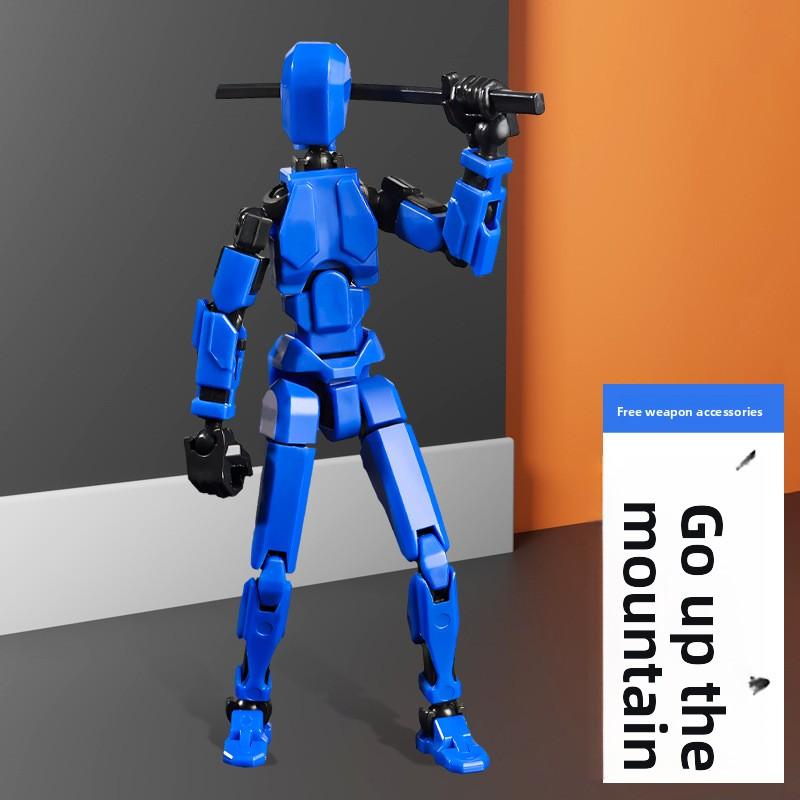 Lucky 13 Articulated Action Figures for Kids Assemble Stress Relief Model Toys for Ages 7-14