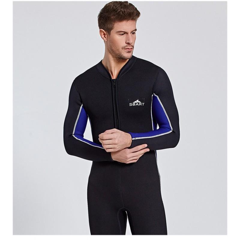 3mm Thick Neoprene Full Body Wetsuit Surfing Diving Swimming UV Protection Thermal Warm Water Sport Suit Unisex