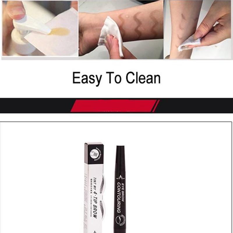 Vrouwen Eye Brow Tint Cosmetica Natuurlijke langdurige verf Tattoo Wenkbrauw Waterproof wenkbrauwpotlood