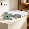 Handlicher Hefter für die tägliche Ablage, Mini-Hefter, mit ergonomischem geschwungenem Design, Morandi-Farbe, strapazierfähig, für Büro, Schule, Zuhause und den Gebrauch, einfache Betätigung