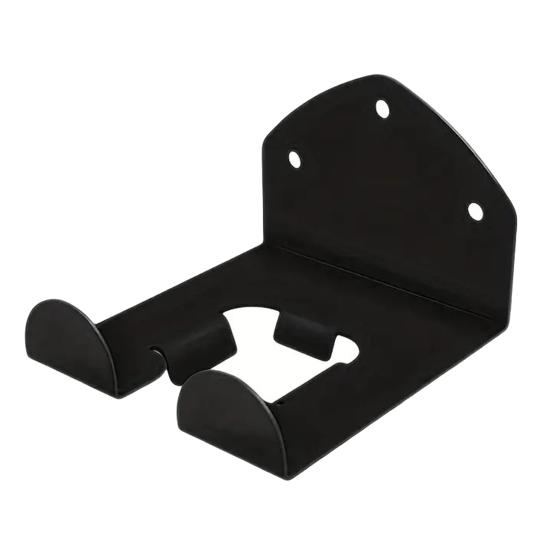 Nástěnný držák na zahradní elektrické nářadí Pevný kovový závěs na stěnu kůlny/garáže Držák organizér pro zahradní nůžky, košťata, lopaty, sekačku na trávu