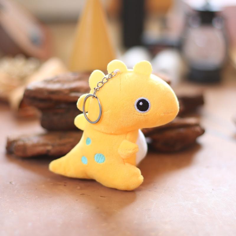 Cute Dinosaur Stuffed Animal Pendant With Pp Cotton Filling For Backpack Decor