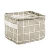 Home Drawer-Type Folding Storage Box Cotton Linen Waterproof Cosmetics Clothing Organizer Basket Balcony Miscellaneous Storage B