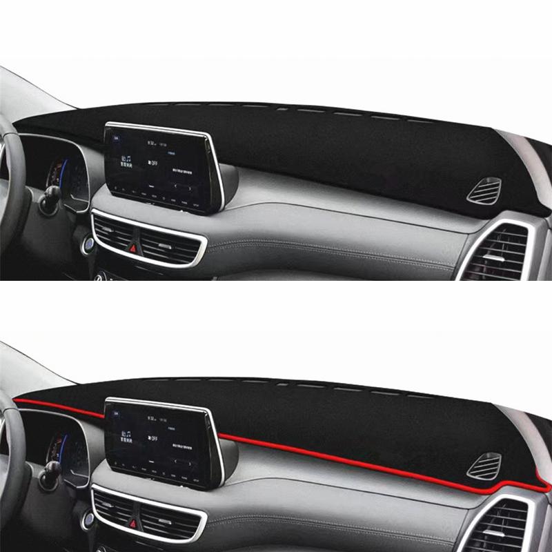 Autozubehör für Hyundai Tucson TL Armaturenbrettabdeckung Armaturenbrettmatte Anti-Blendung Instrumenten-Sonnenblende Teppich Armaturenbrettmatte