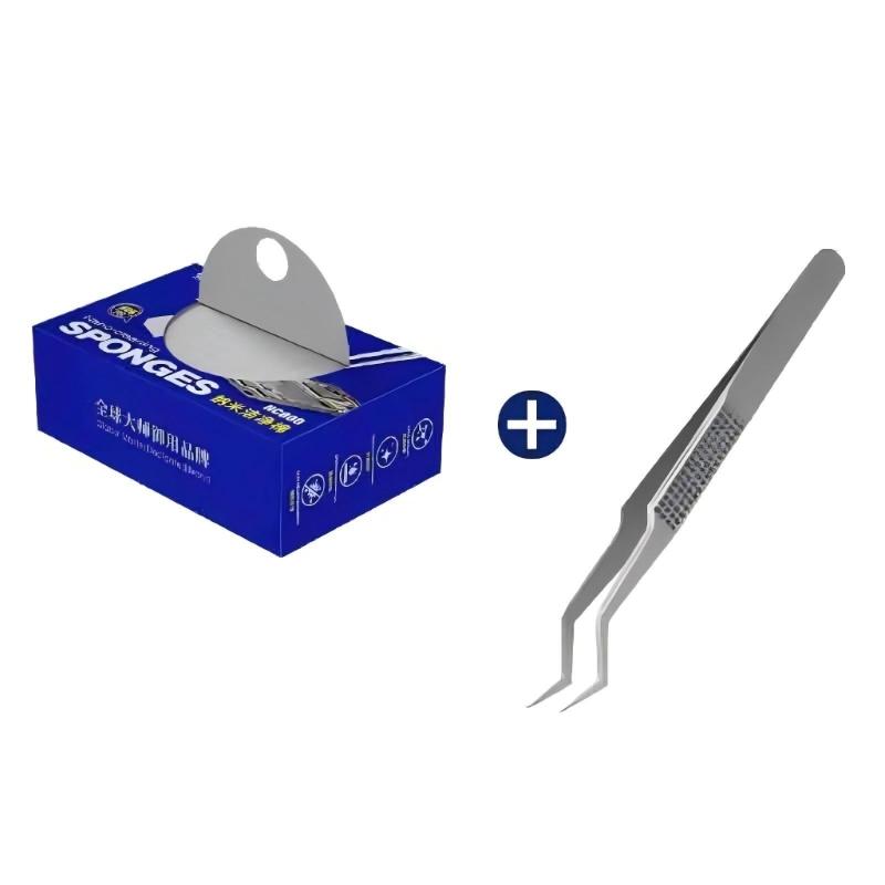 

Professional Keyboards Screen Cleaning Set with Tweezer Complete Device Maintenance Tool for Keyboards Laptop Phone Use 1