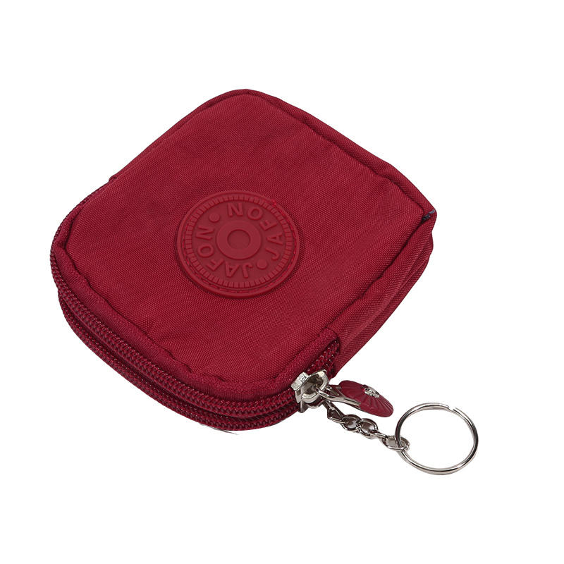 Travel Coin Purse Quilted ID Holder Key Coin Purse Multifunctional Card Hold Portable Waterproof  Purse for Daily Use