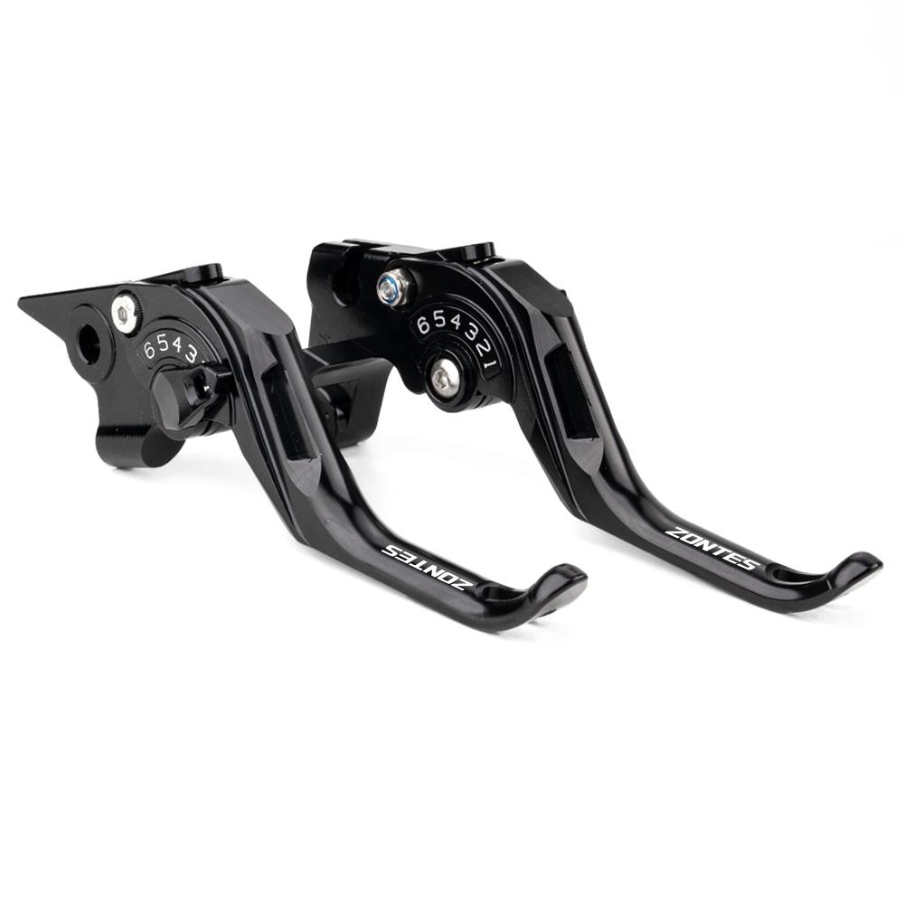For ZONTES 703RR 703 RR 2024 2025 2026 Motorcycle Accessories Aluminum Adjustable 2 Finger Short Brake Clutch Levers