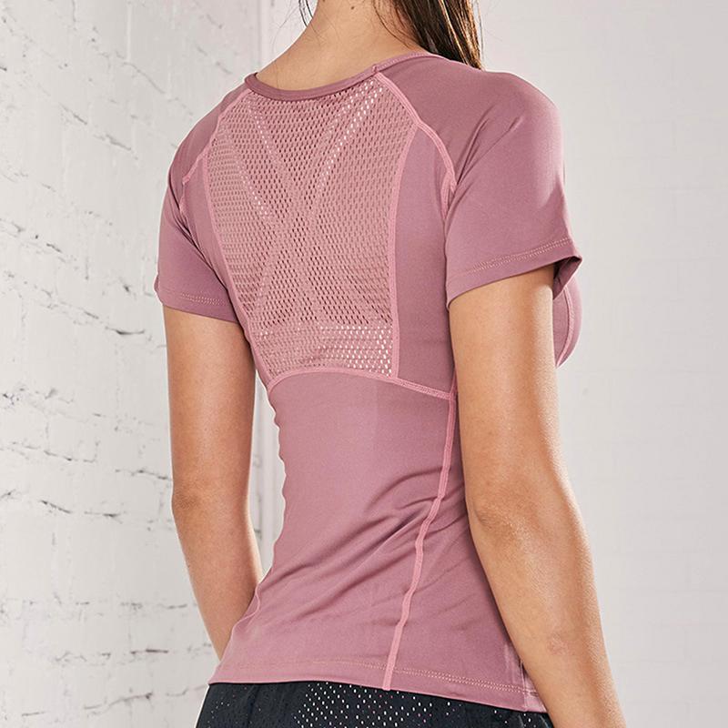 

5 цветов Спортивная одежда для женщин Фитнес Одежда Женщины Спортивная футболка Спортивная одежда