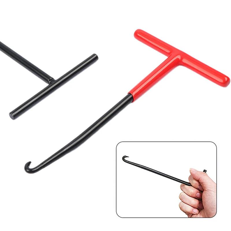 Exhaust Pipe Spring Puller Tool T-Handle Spring Hook Wrench For Snowmobile ATV Motorcycle Muffler Exhaust Stand Removal Tool