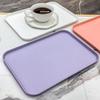 Nordic Style Rectangular Plastic Serving Tray