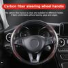 Car Steering Wheel Cover Carbon Fiber Sports Ultra-thin Non-slip Card Cover For KIA Ceed Rio Sportage R K2 K3 K4 K5 K6 Soul Opeima Ceed Sorento Cerato