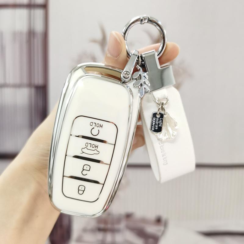 Compatible Hongqi Car Key Cases for H5, H9, E-HS9, H7, E-QM5, E-HS3, HS5, HS7 Models
