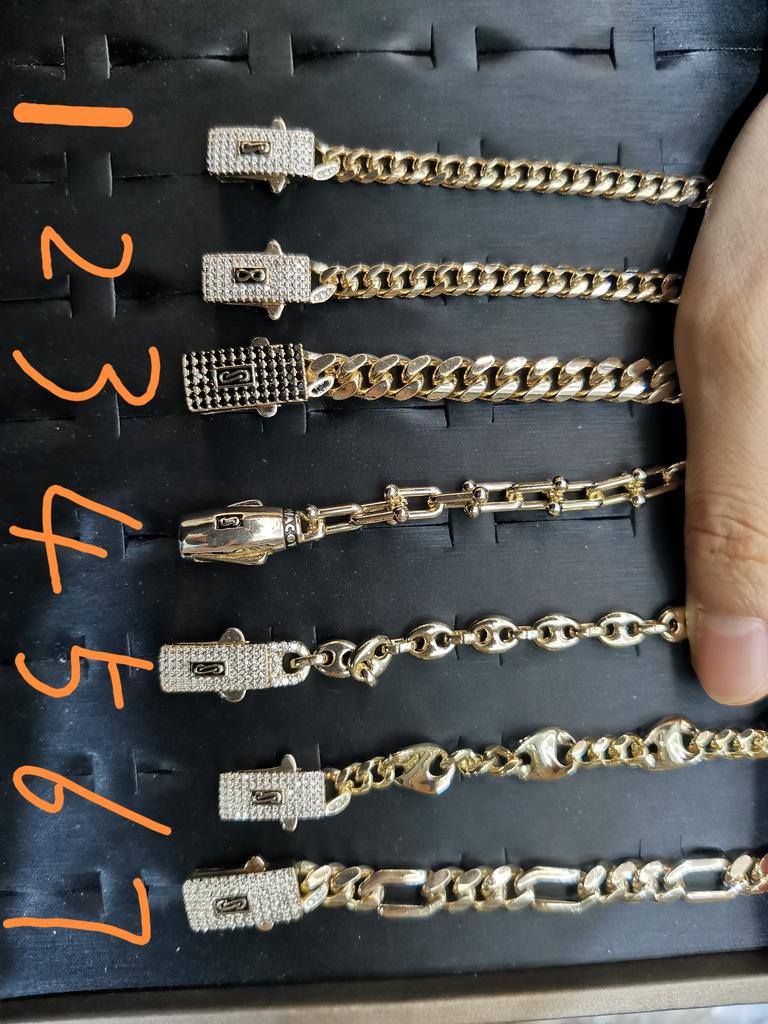 Fashion Monaco Anklet 4N6N8N23cm25cm High Quality 14K Gold Plated Anti-fading Anklet for Men and Women