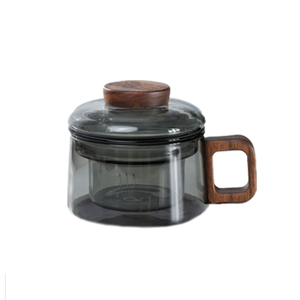 200ml High Borosilicate Glass Tea Cup Anti-Scalding Tea Infuser Cup  Home