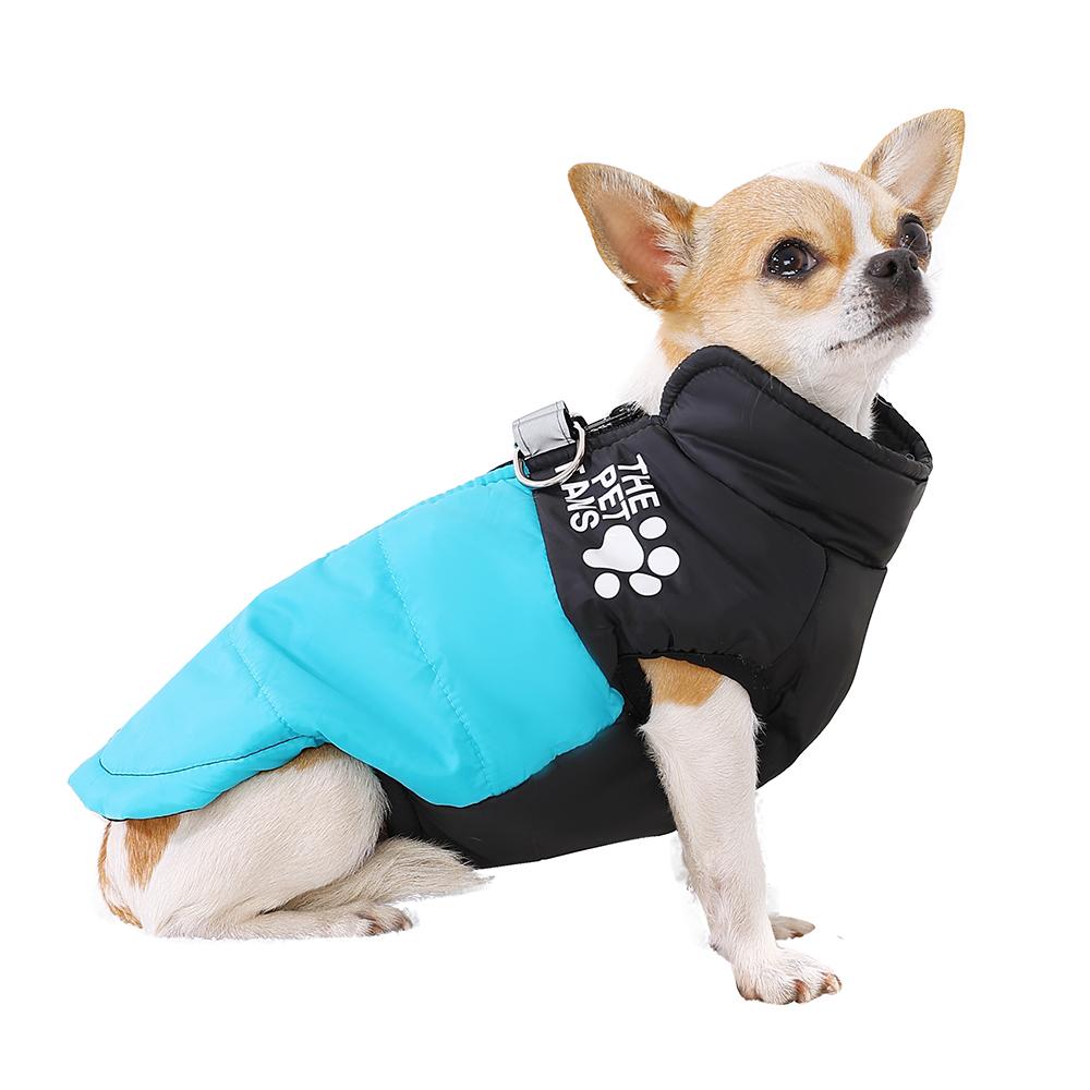 Autumn Winter Warm Dog Clothes Windproof Pet Vest Coat for Small Medium Dogs Cats Waterproof Puppy Jackets Yorkshire Pug Outfits Costumes Supplies
