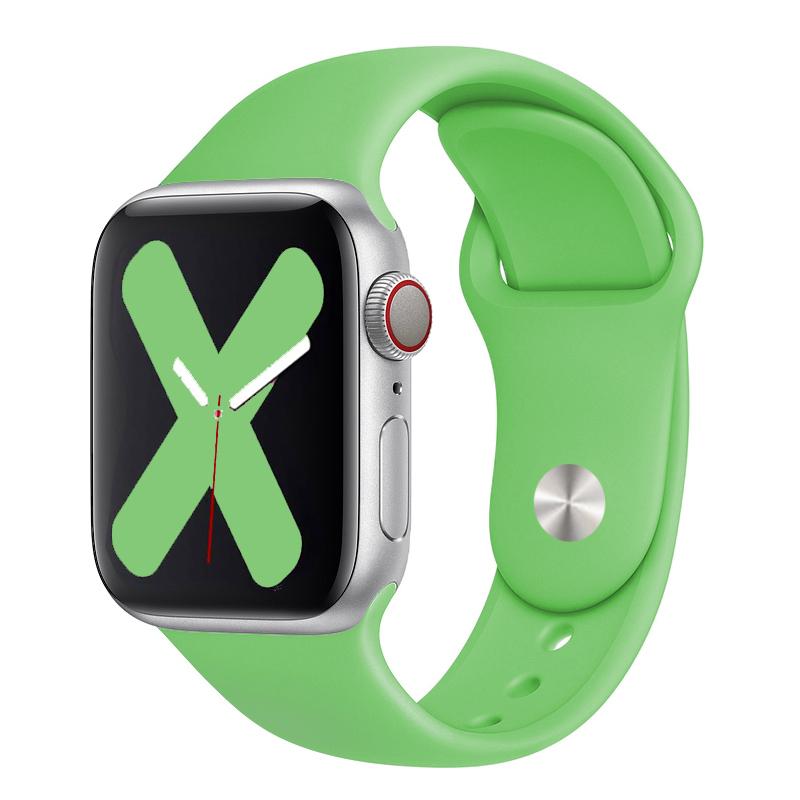 Strap For Apple Watch bands 44mm 45mm 40mm 41mm 42mm 46mm Sport Silicone correa smartwatch Bracelet iWatch Series 10 9 8 11 SE 3
