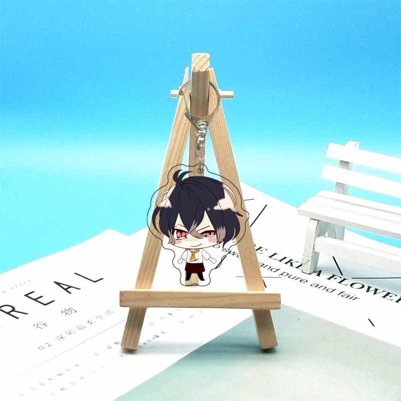 

6cm Diabolik Lovers Anime Acrylic Chain Komori Yui Ririe Sakamaki Ayato Mukami Cosplay Acrylic Chains Bag Pendant Decor 6 cm