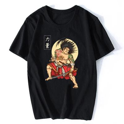 Tattooed Samurai T-shirt Japanese Art Shirt Unisex Unisex  Unisex T Shirt Fashion Hanukkah Aesthetic Unisex Tumblr Funny T Shirts