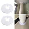 12mm Drain Pipe Concealer Rings Smooth Decorative Cover Leak Proof Pipe Trim Rings 20pcs Suitable for Sink Tub Piping