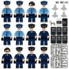 Gangsters freely assemble boys and girls' toys with building blocks.Figures Assemble Toys Creeper for Kids Educational Toys