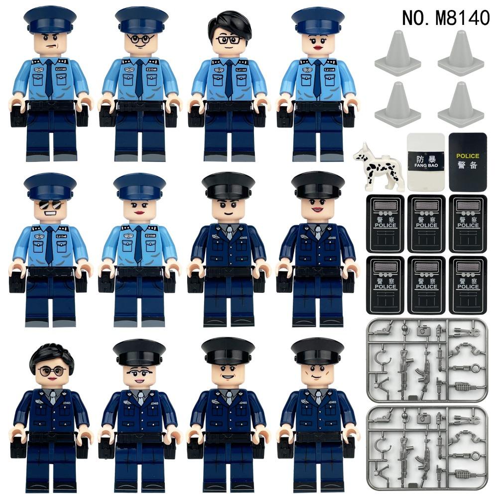 Gangsters freely assemble boys and girls' toys with building blocks.Figures Assemble Toys Creeper for Kids Educational Toys
