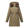 Medium and Long Waist Pie Overcomes Women's Winter Loose Fashion Hooded Down Cotton Jacket