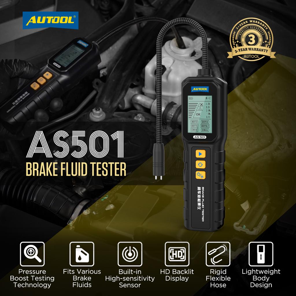 top sale Applicable to DOT 3/45//5.1, ENV4/ENV6 Automotive Car Hydraulic Brake Fluid Oil Detection Tester Tool