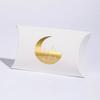 10Pcs Crescent Design Ramadan Gifts Packaging Eid Mubarak Moon Star Pattern Candy Bag Pillow Shape Multi-functional