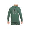 Jordan X Paris Saint-Germain Long-Sleeve T-Shirt Noble Green Men Streetwear DB6512-333