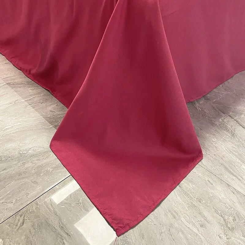 Sada letní přikrývky Domácí textil Tenká přikrývka prostěradlo povlak na polštář 4dílná sada povlečení Sada letní přikrývky Queen Size Ložní prádlo