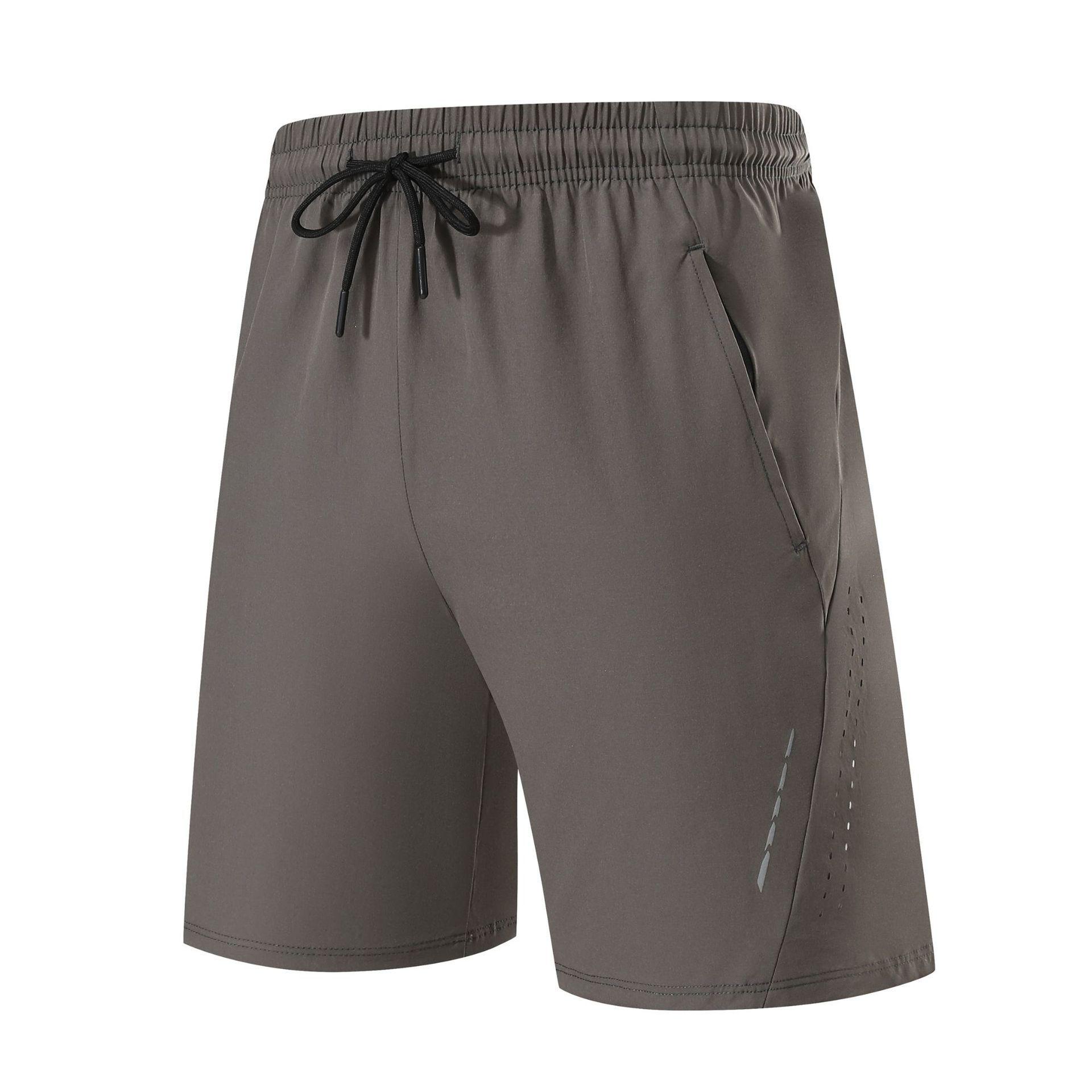 Men s Quick-Dry Mesh Basketball & Running Shorts Large