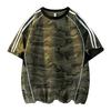 Camouflage Short-sleeved T-shirt Men's Summer Loose Casual Half-sleeved Top