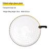 ZISIZ Nordic Glass Dinner Plate