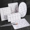 Bview Art 1pcs Palette for Painting, Daily Art Supplies for Art Students, Watercolor Paint Mixing Tray, Paint Palette