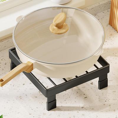 Pot Organizer Pan Storage Rack, Iron Kitchen and Holder for Home Accessories