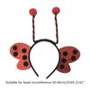 Lovely Bee/ Ladybugs Antenna Shape Hair Hoop Cute Hair Holder Live Broadcast Cosplay Party Headwear for Teens Woman