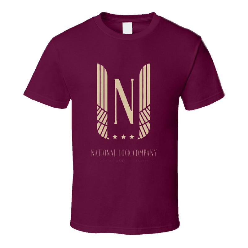 National Lock Company Rockford T Shirt S разноцветный