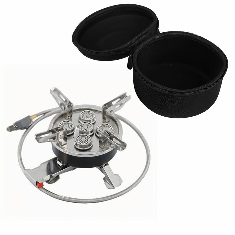 Picnic stove Household stove Camping Outdoor gas stove Outdoor cassette stove Portable five-star burner