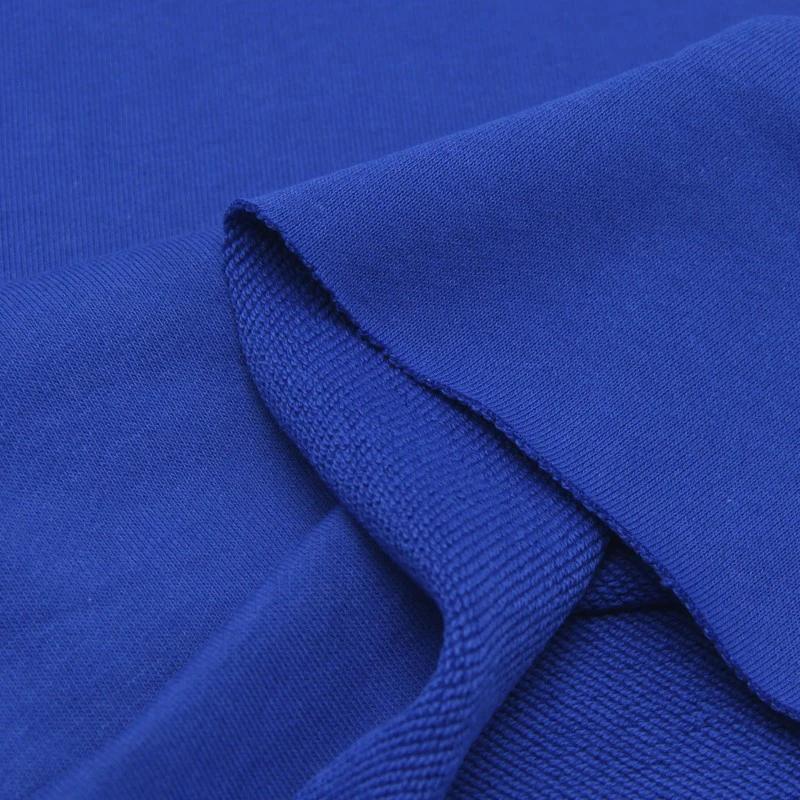 100x160cm Thick Loopback French Terry Fabric Elastic Pure Cotton Knitted Terry Fabric For Sewing Hoodie Sports Pants Sweater