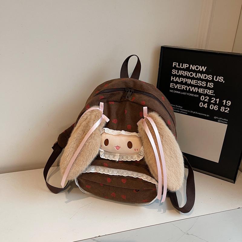 Girls' Lightweight Double Shoulder Backpack for School and Travel