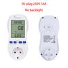 EU Plug Power Consumption Meter Socket Energy Digital Watt Meter AC Current Monitor Wattmeter Electricity Costs Calculate