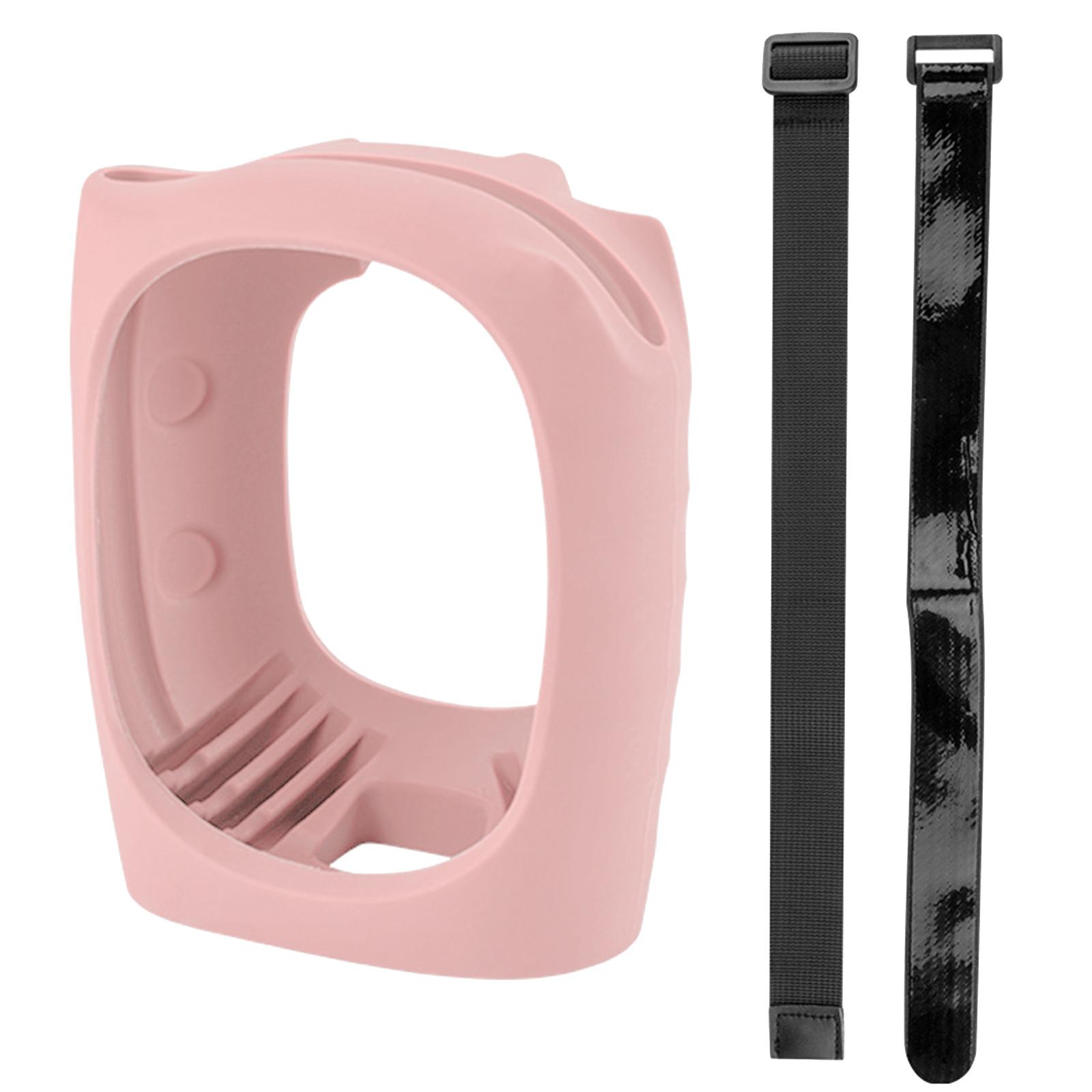 

Водонепроницаемый чехол из силикона для портативного чехла для CLIP4 Speaker Stand Up Cover Carrying for Case Pouch Accessories розовый