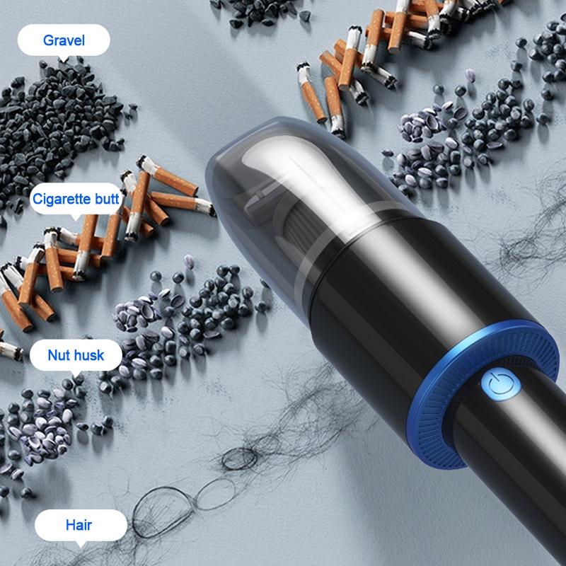 120W 10000Pa Car Vacuum Cleaner Wireless Rechargeable Wet/Dry Mini Handheld Vacuum Cleaner